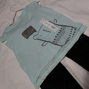 Children's Place Pants 18-24m & Jumping Bean Shirt